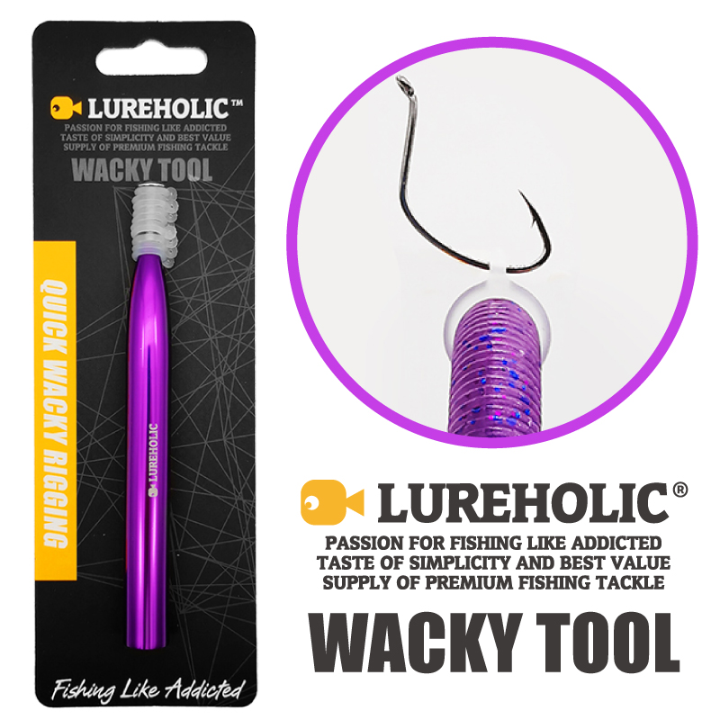 Bass Fishing Lure - LUREBathroom-Outil farfelu LIC avec 10 anneaux