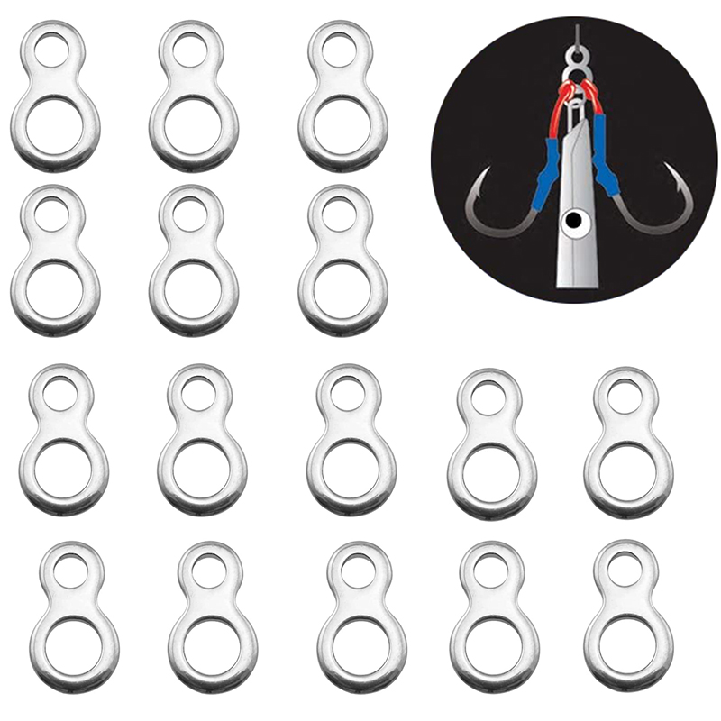 Fishing Equipment On Sale - Anneau solide en acier inoxydable pour