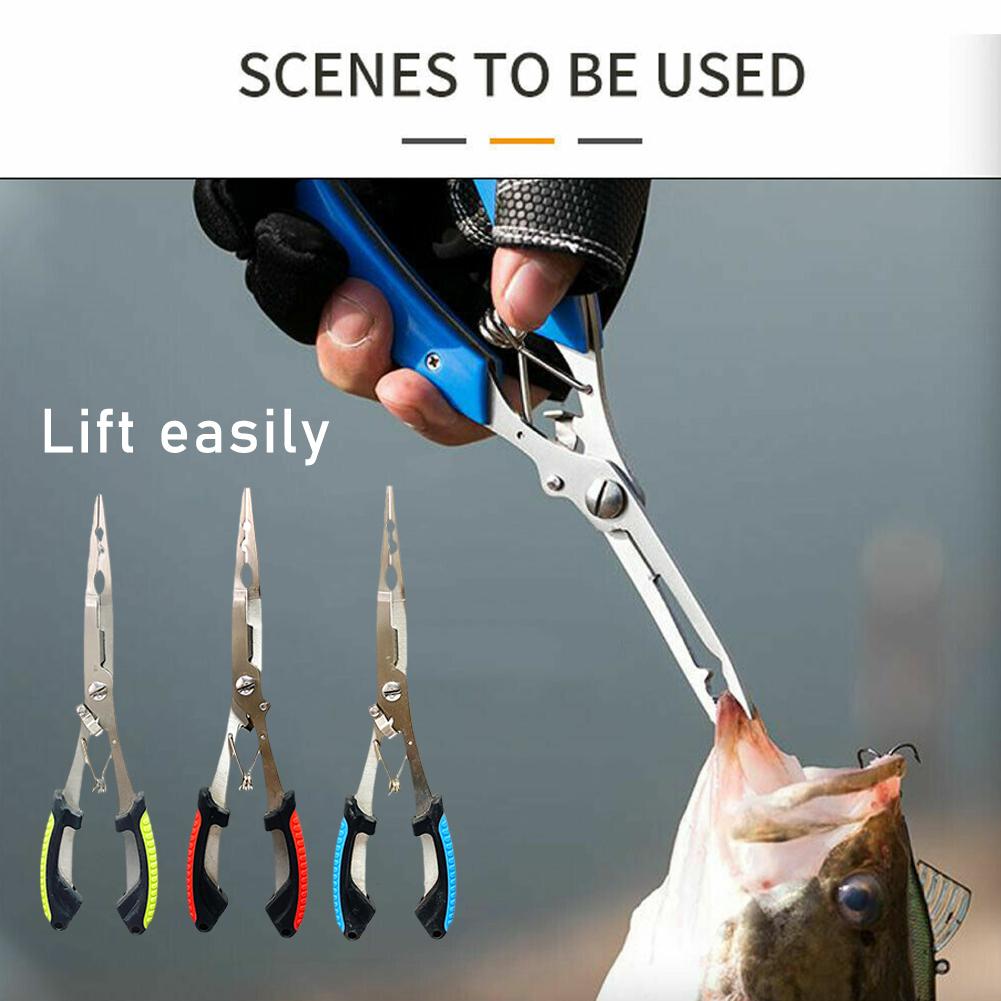 Fishing Equipment Line - Pince de pêche multifonction en acier