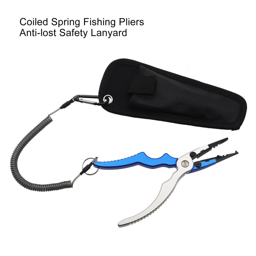Fishing Pliers - Corde rétractable Anti-perte avec mousqueton porte-clés,