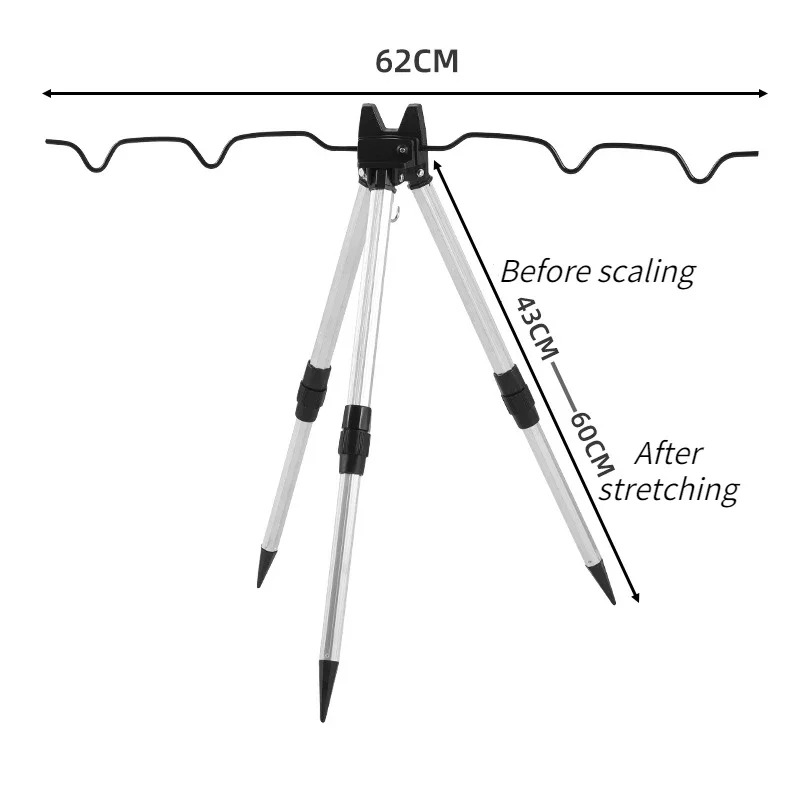 1 ENSEMBLE Support de canne à  - Telescopic Fishing Rod avis et prix