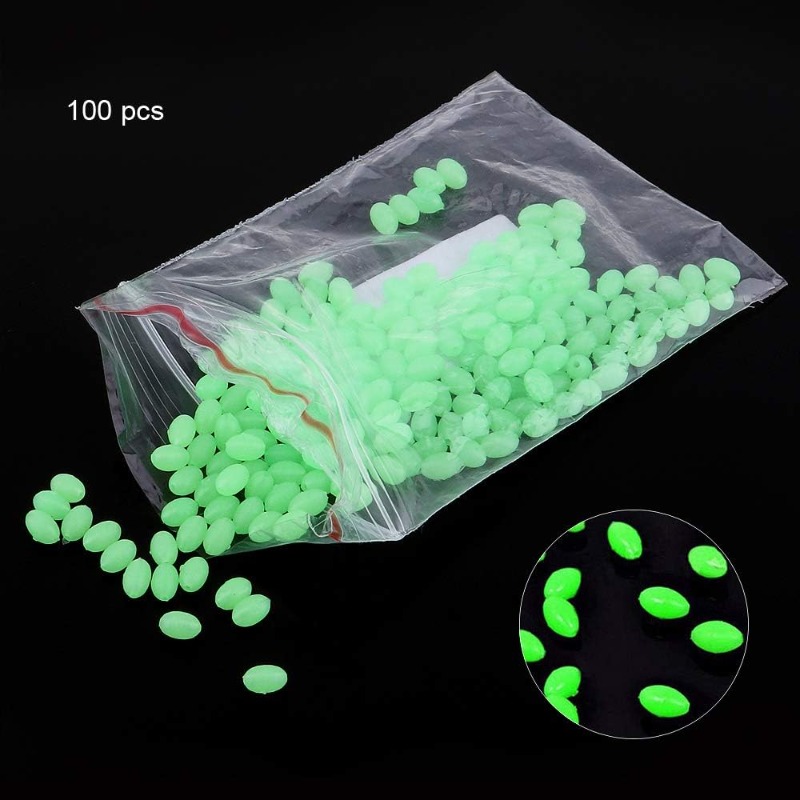 100 pcs/lot ovale nuit lumineu - Fishing Equipment On Sale avis et prix