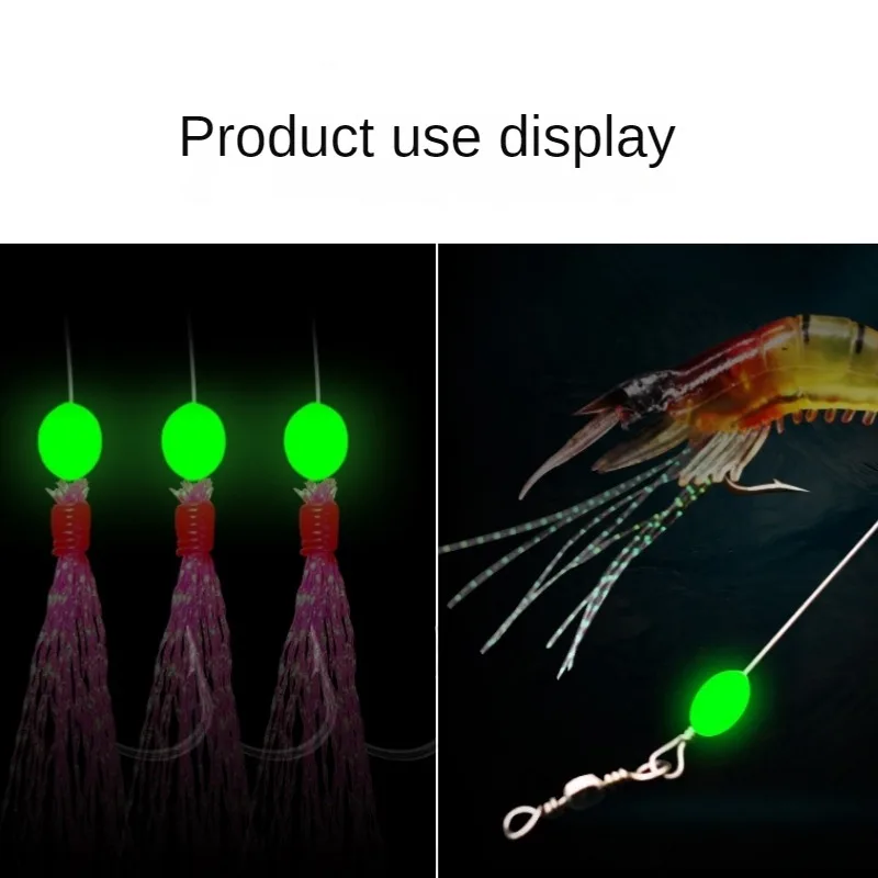 100 pcs/lot ovale nuit lumineu - Fishing Equipment On Sale avis et prix