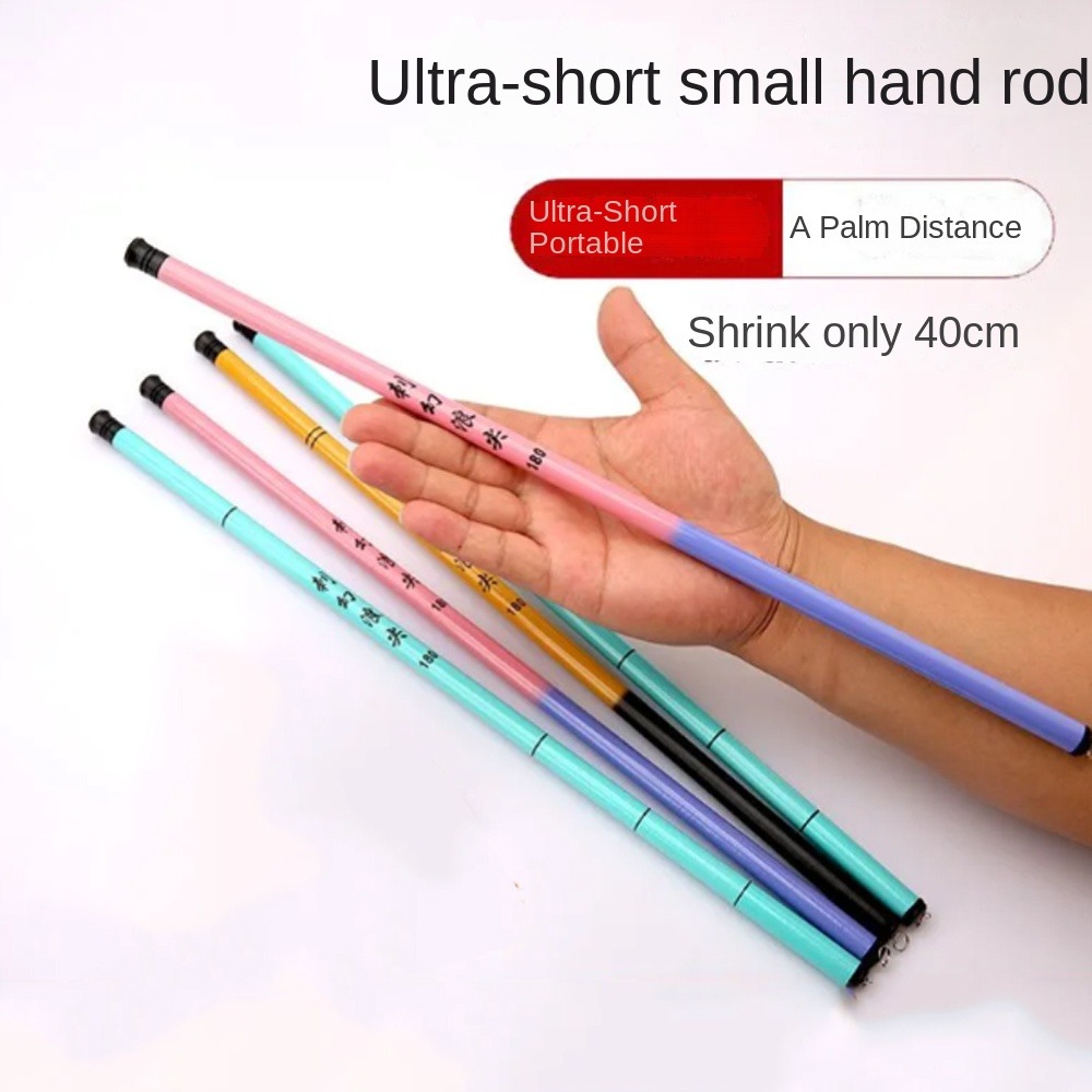 Canne à pêche télescopique de  - Telescopic Fishing Rod avis et prix