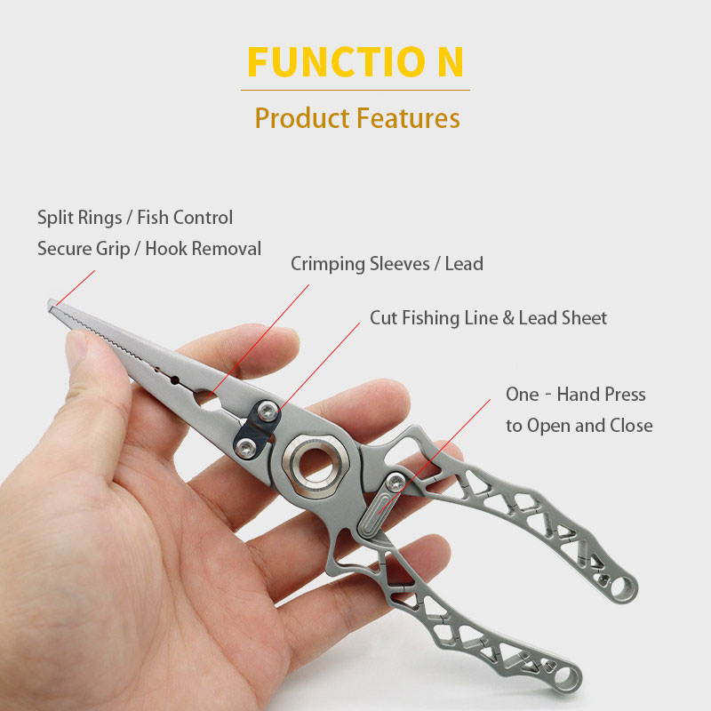 Pince de pêche portable en aci - Fishing Pliers avis et prix
