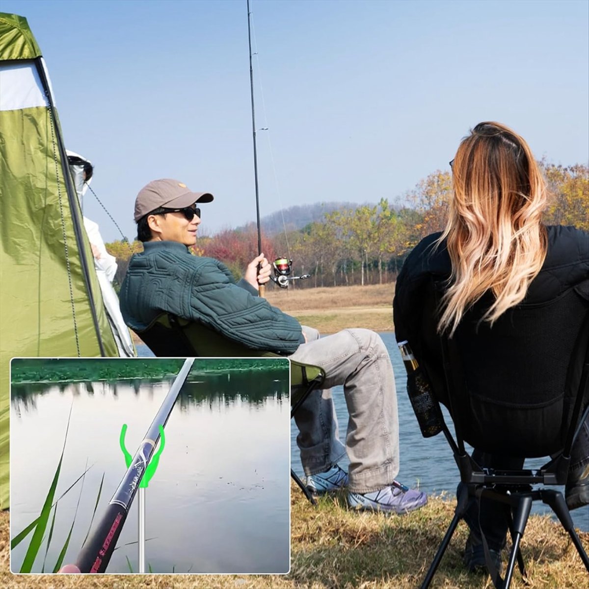 [MEGA SOLDE] Support de canne  - Telescopic Fishing Rod avis et prix