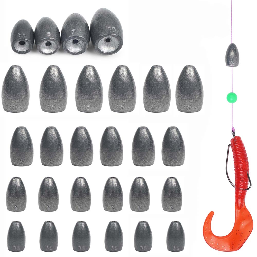 Kit de poids de plombs de pêch - Bass Fishing Lure avis et prix