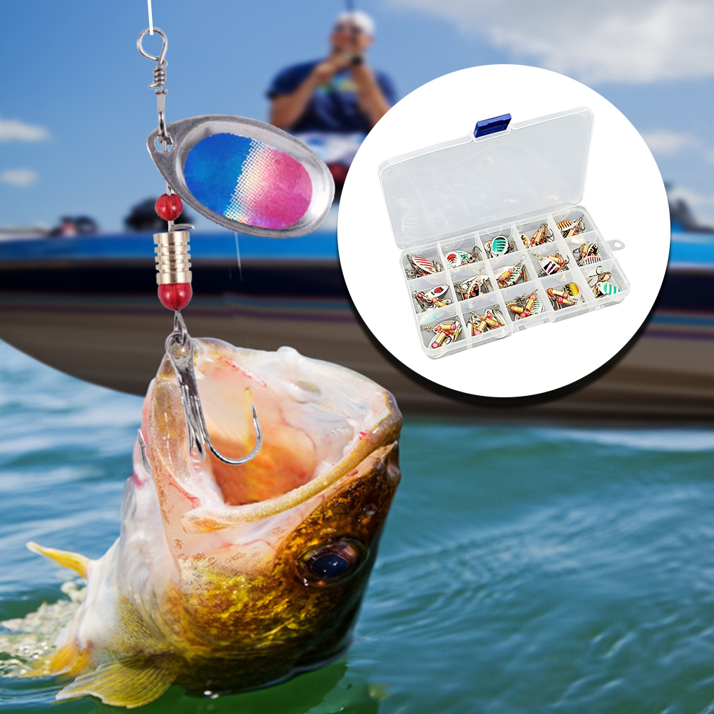 30 leurres de pêche en métal a - Bass Fishing Lure avis et prix