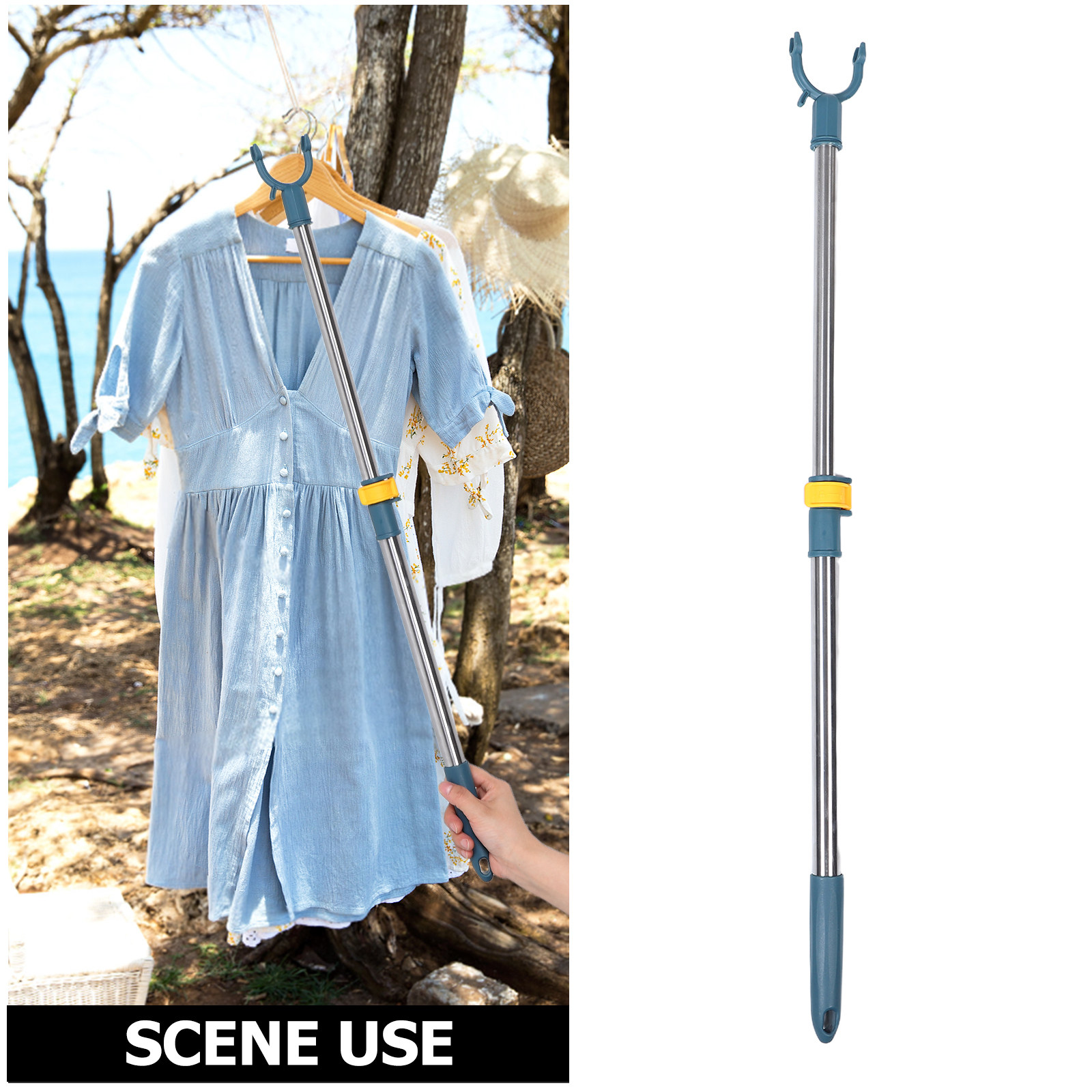 Barre de séchage télescopique  - Telescopic Fishing Rod avis et prix